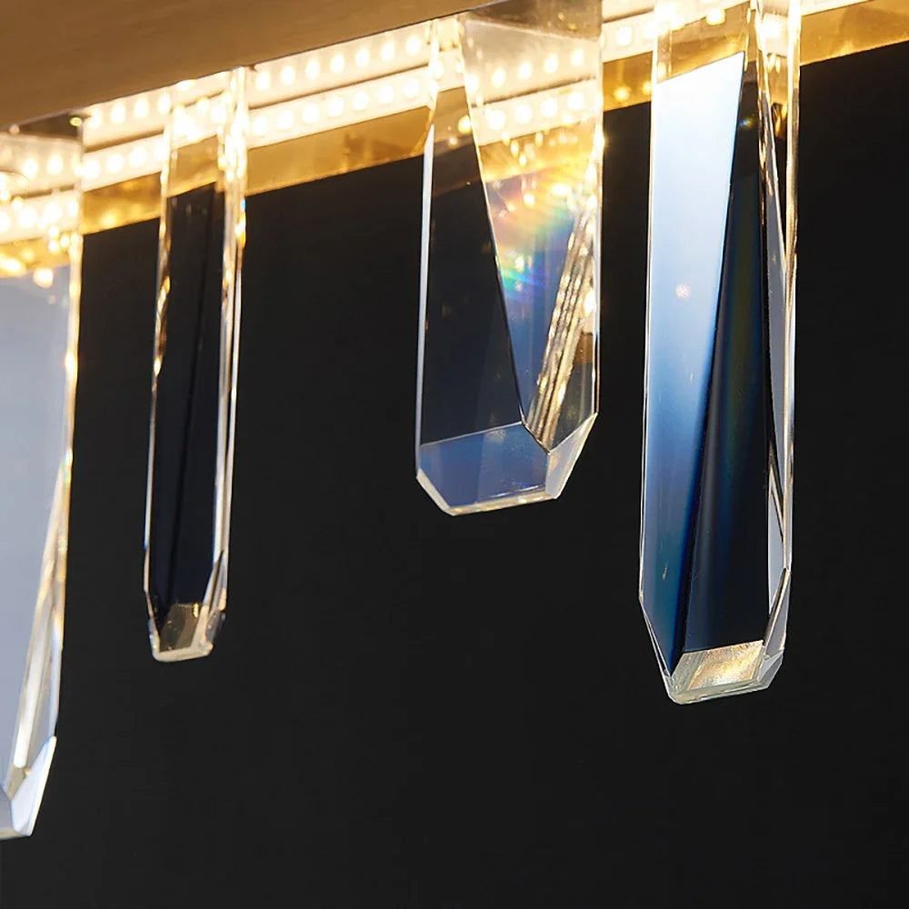 Modern Luxury Crystal Pendant Light for Dining Room and Living Room Home Decoration