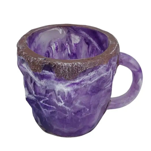 Natural Crystal Amethyst Rose Quartz White Crystal Mug Collection