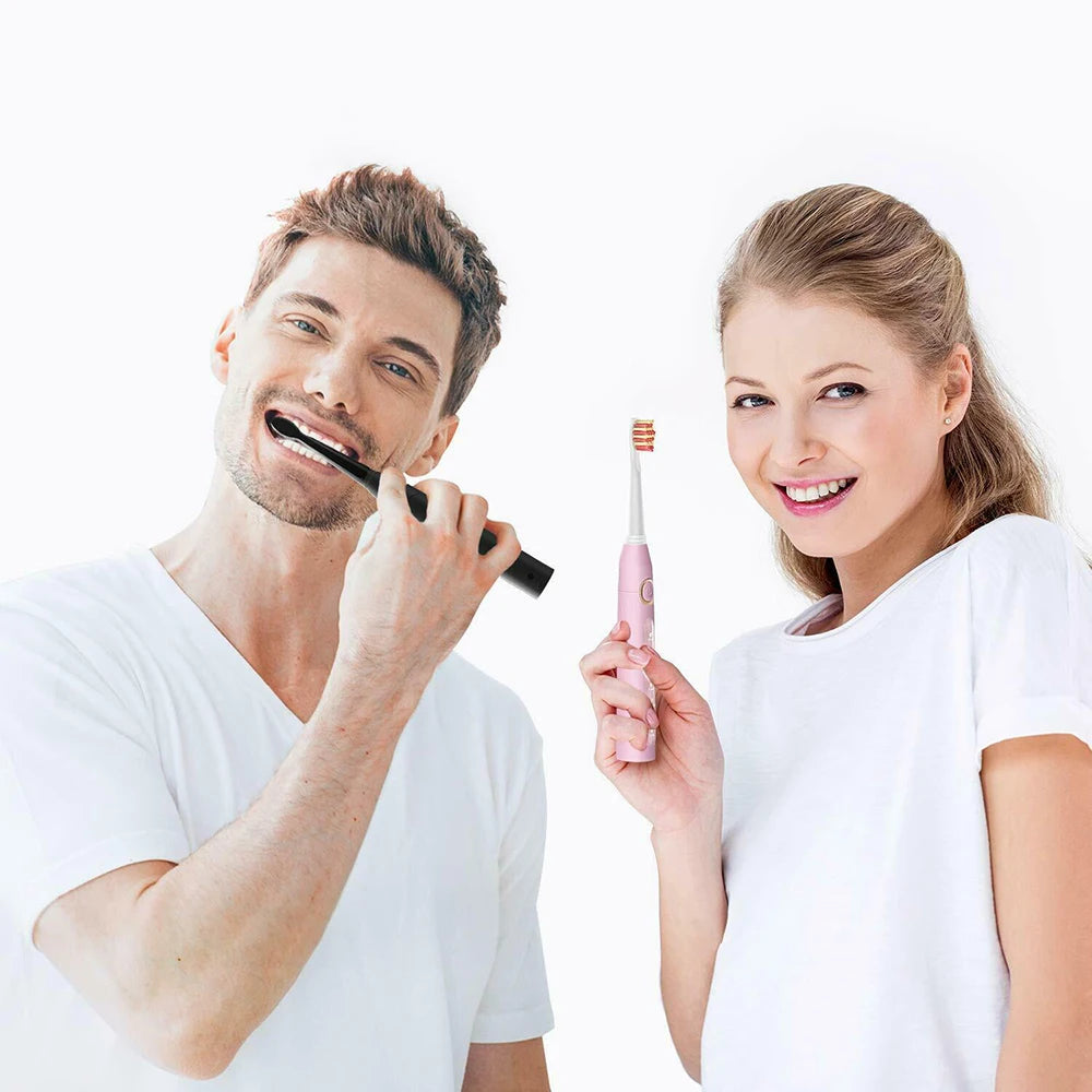 Fairywill Sonic Electric Toothbrush FW-D7 Set USB Charge