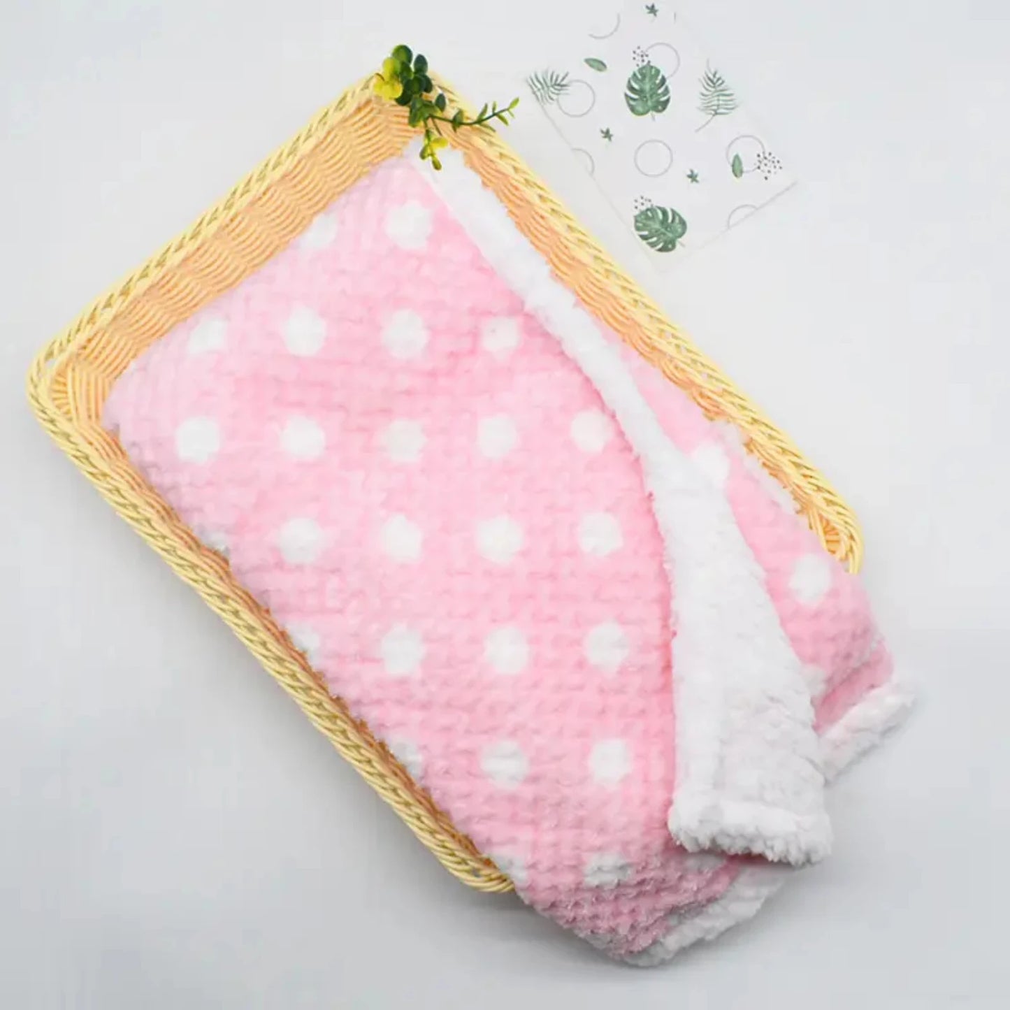 Warm and Cozy Plush Newborn Baby Blanket - Fast Selling Popular Ideal Gift for Boys and Girls, Perfect for Keeping Your Baby Coz
