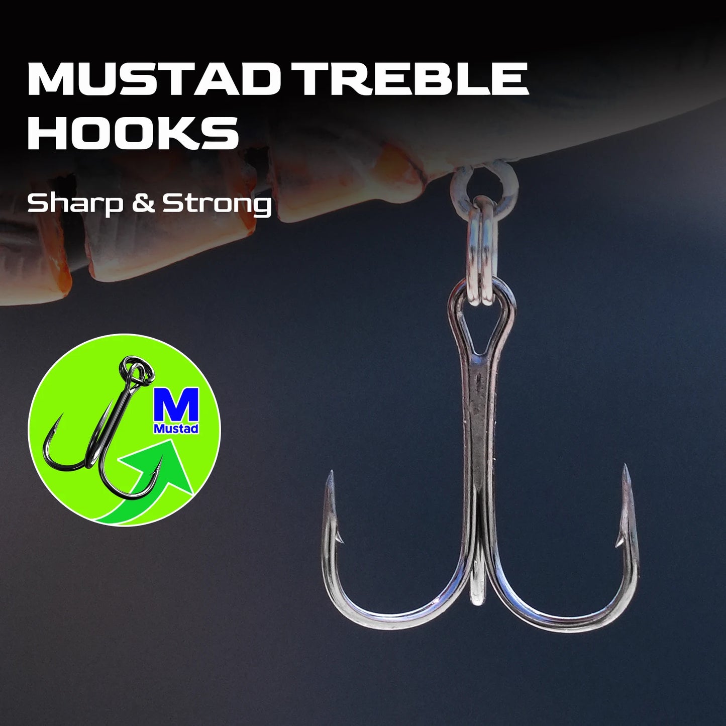 HANDING 3Pcs Fishing Lure Multi-Jointed Swimbait Set