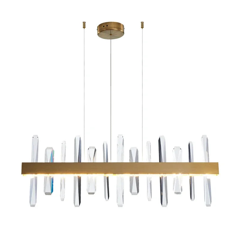 Modern Luxury Crystal Pendant Light for Dining Room and Living Room Home Decoration